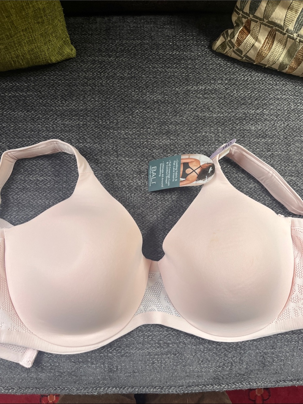 Bali Pale Pink Smooth T-Shirt Bra
